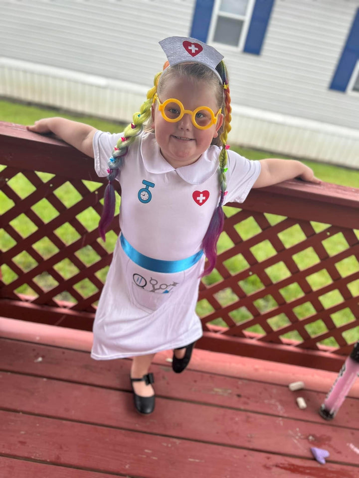 Rainbow Butterfly Single Boho Braid