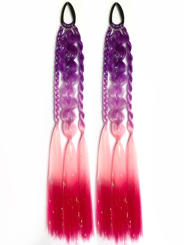 Set of Braided Berrylicious Shimmer Tails