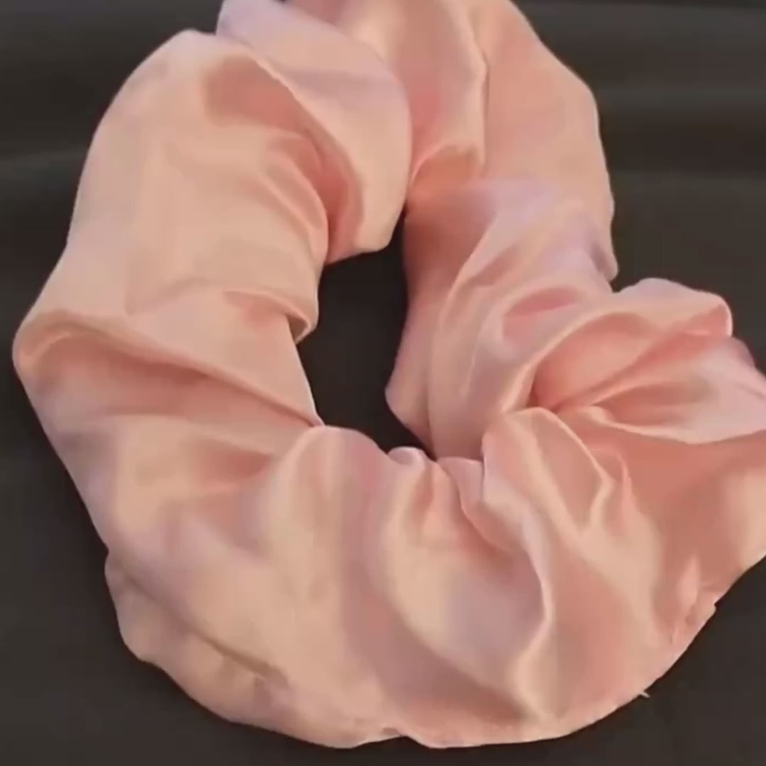 White LED Multi-Color Light Up Scrunchie