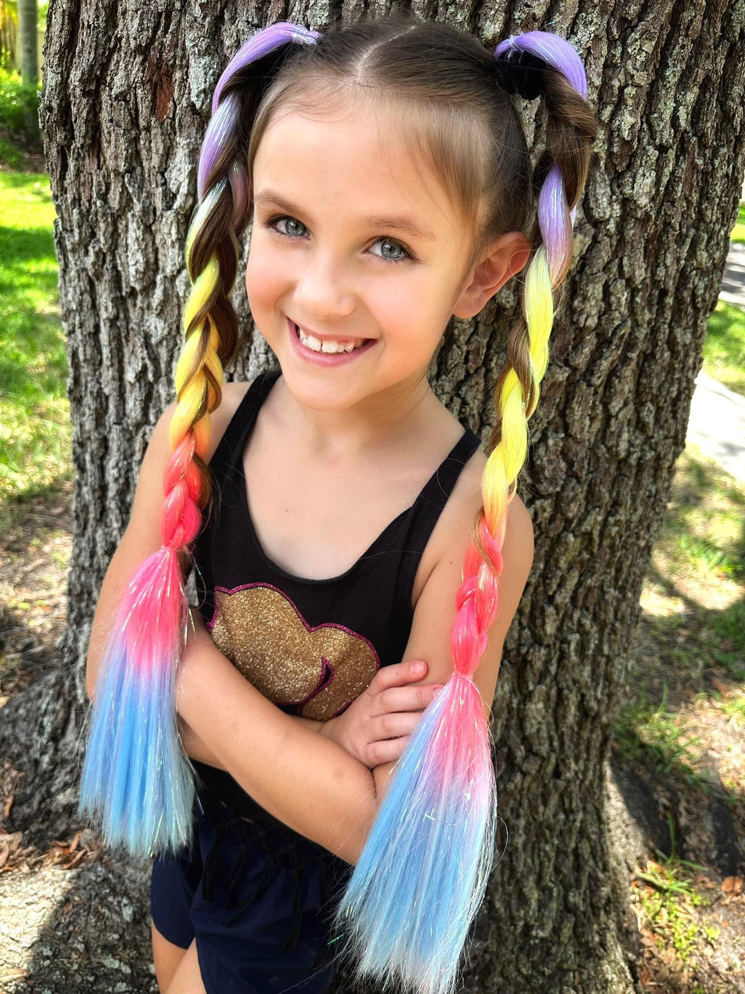 Rainbow Sorbet Shimmer Tail 2-Pack Set