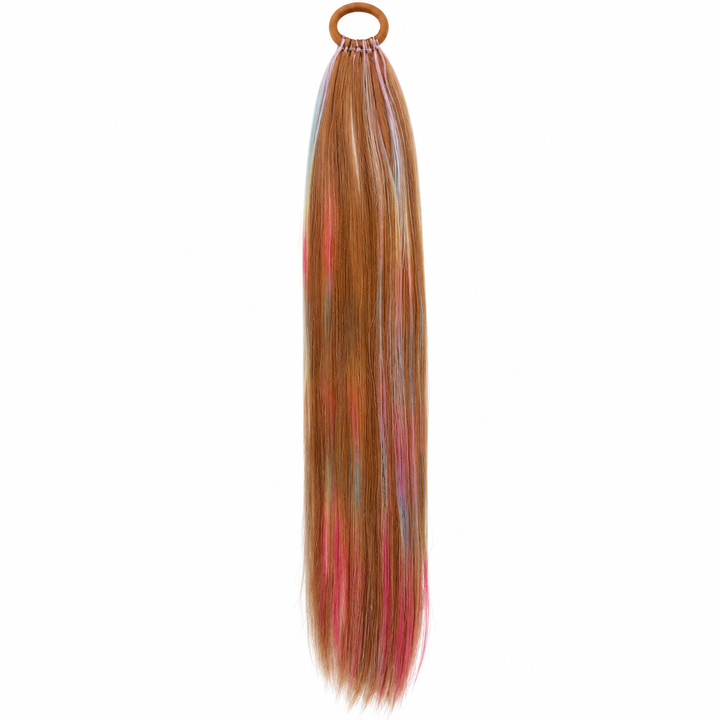 Spiced Rainbow Straight 26" Ponytail
