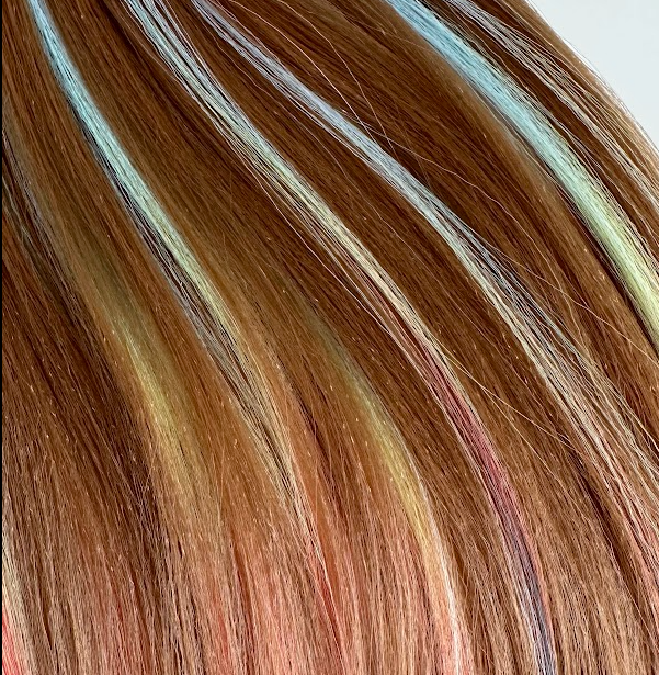 Spiced Rainbow Straight 26" Ponytail