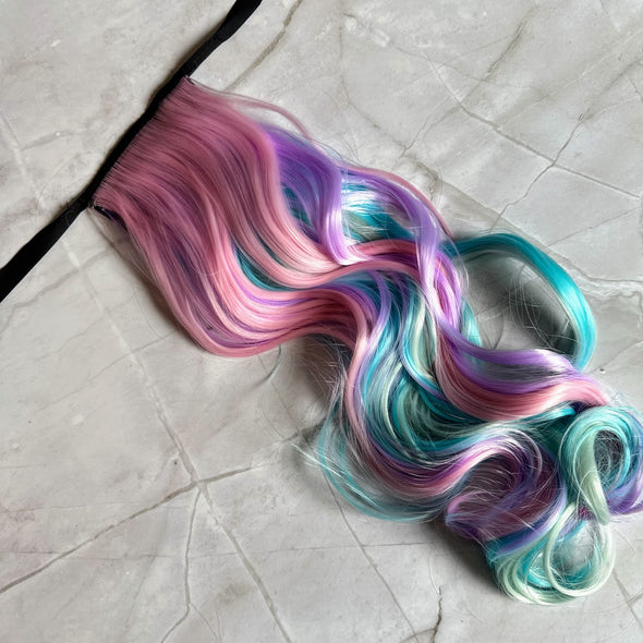 Unicorn Swirl Ponytail Hair Extension