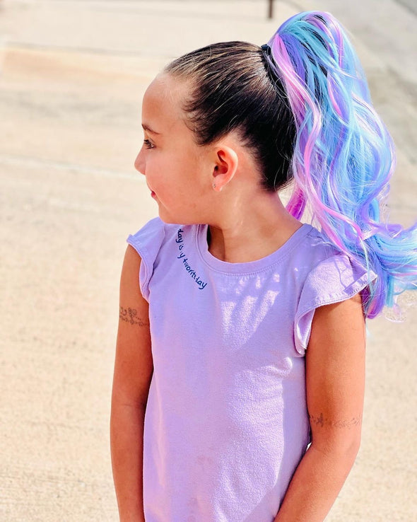 Unicorn Swirl Ponytail Hair Extension