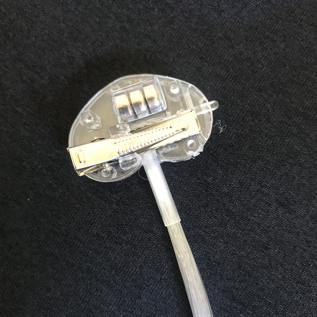 LED Multi-Color Light Up Clip-in Hair 2-Pack