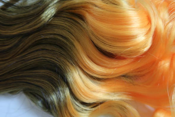 Pumpkin Ponytail Hair Extensions