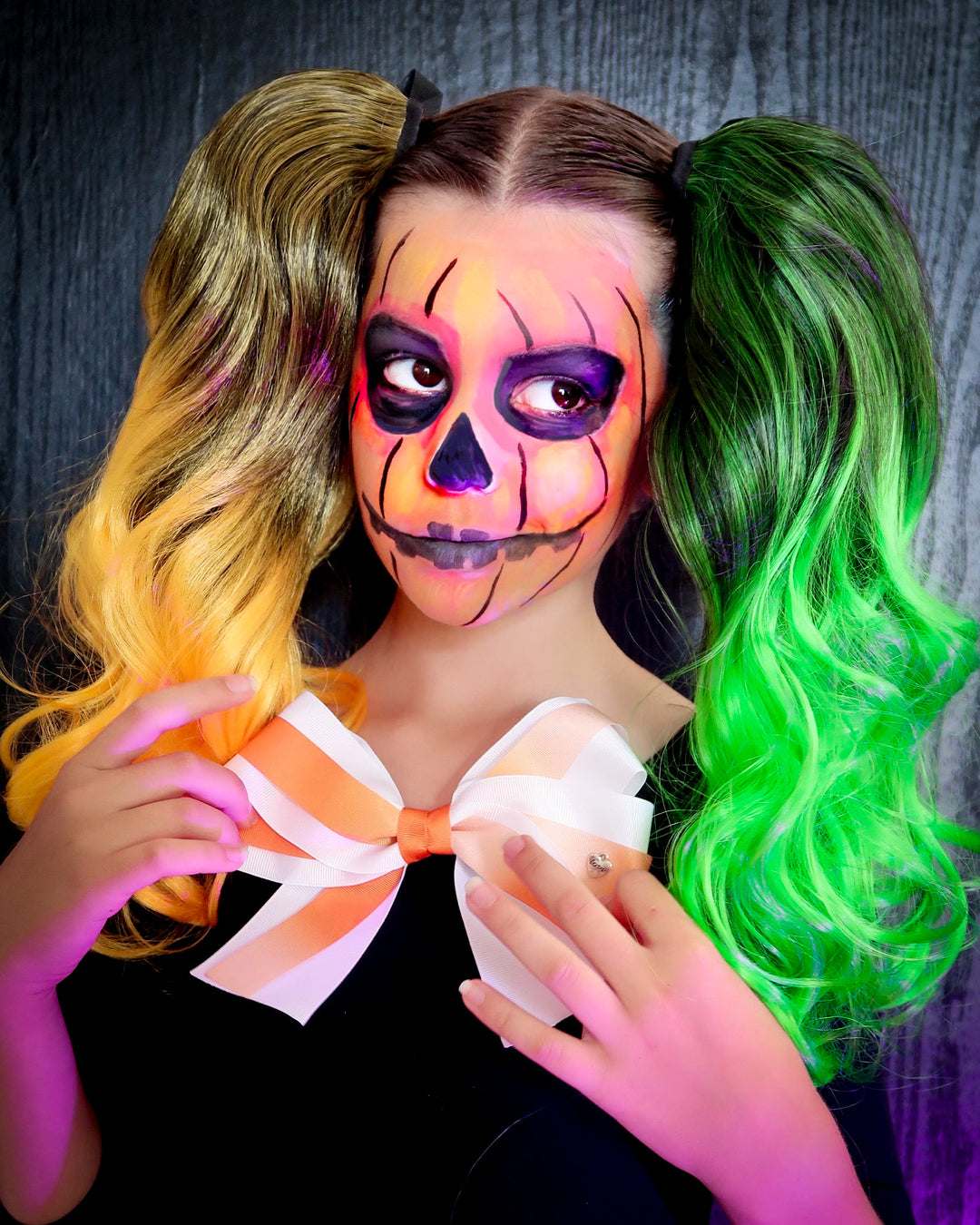 Pumpkin Ponytail Hair Extensions