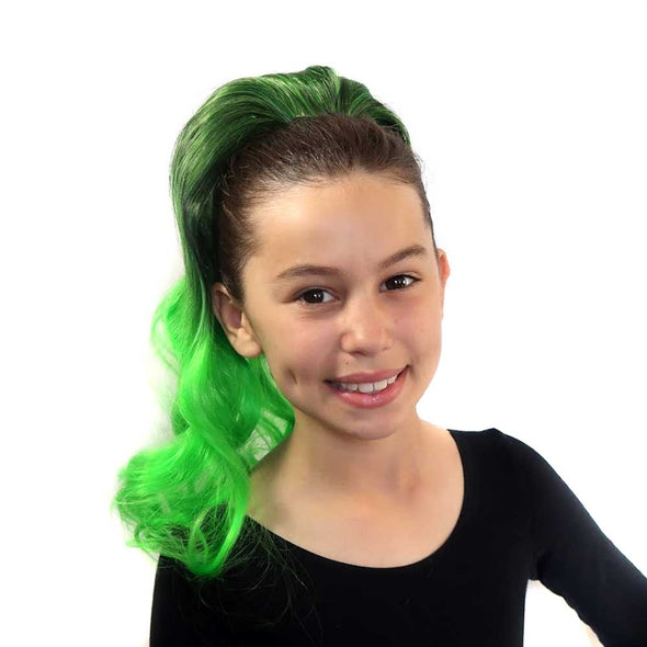 Spring Green Ponytail Hair Extensions