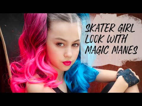 Harley Quinn 2-Pack Bundle Ponytail Hair Extensions