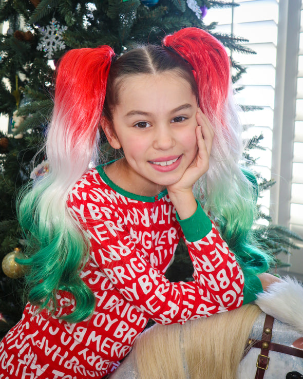 Noelle Christmas Ponytail Hair Extensions