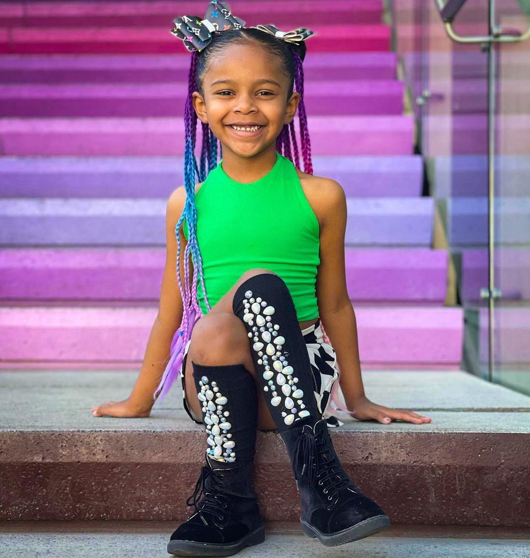 Jellybean Braided Ponytail Hair Extensions