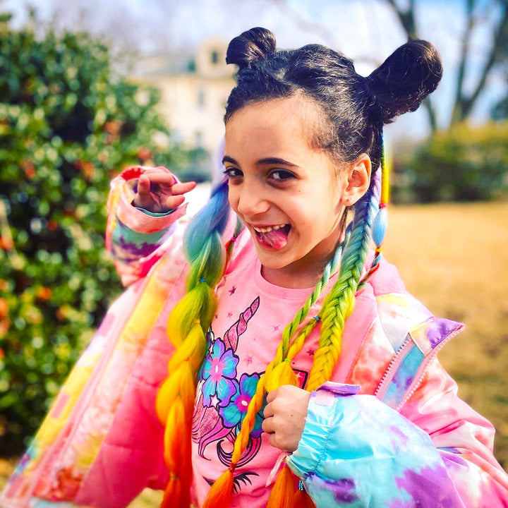 Rainbow 24” Magic Boho Braids