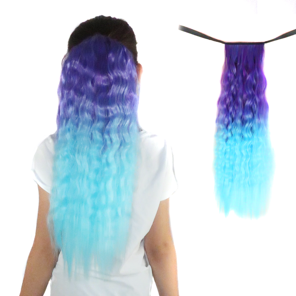 Jellybean Braided Ponytail Hair Extensions – Magic Manes Hair