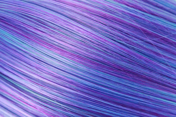 Jellybean Purple to Aqua Straight Ponytail Hair Extensions